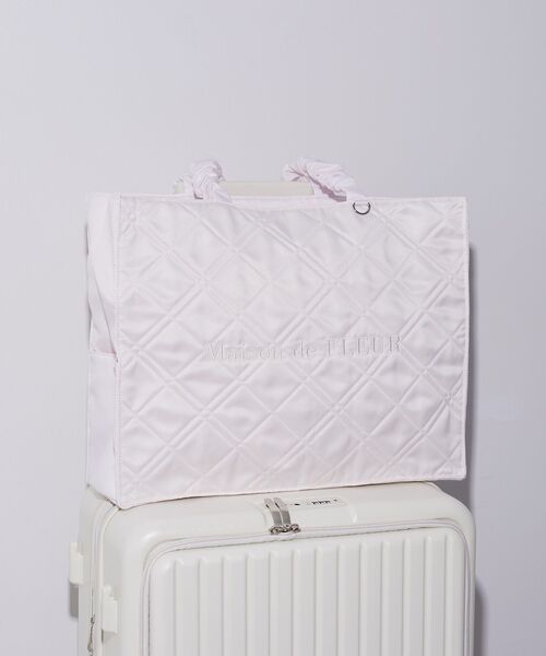 Maison de FLEUR（メゾンドフルール） トートバッグ ギャザーハンドル