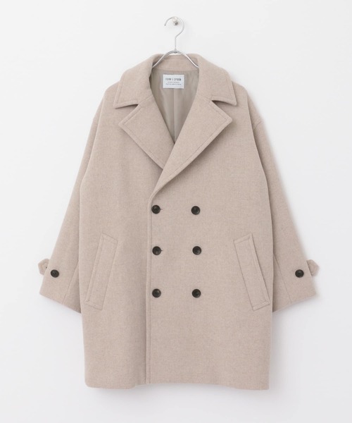 FORK&SPOON（フォークアンドスプーン） ピーコート pコート オーバーP