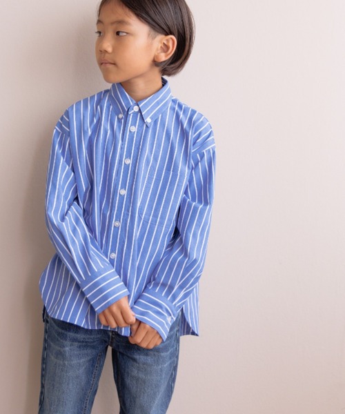 LOWRYS FARM（ローリーズファーム） ブラウス シャツ ストライプシャツ