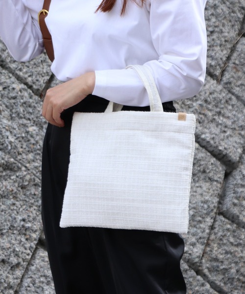 Bermosa トートバッグ ミニ ツイードバッグ お稽古バッグ レッスン