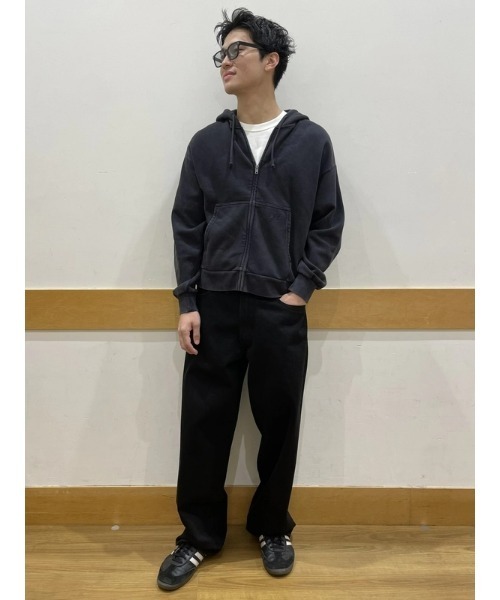 GAP（ギャップ） ジーンズ スーパーバギーデニム ブラック メンズ