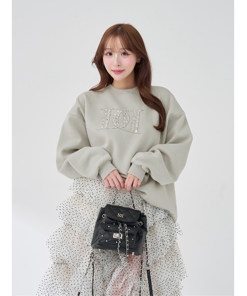 Darich（ダーリッチ） トレーナー スウェット DDロゴビジュー