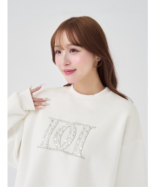 Darich（ダーリッチ） トレーナー スウェット DDロゴビジュー