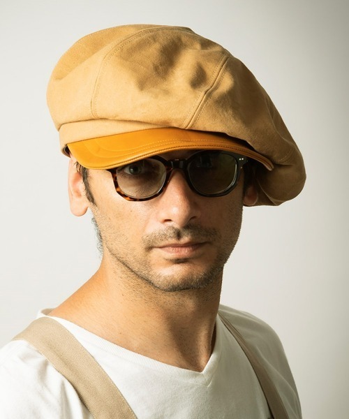 Mr.FATMAN 帽子 キャスケット 「VASCO × JOHNNY OX LEATHER CASQUETTE