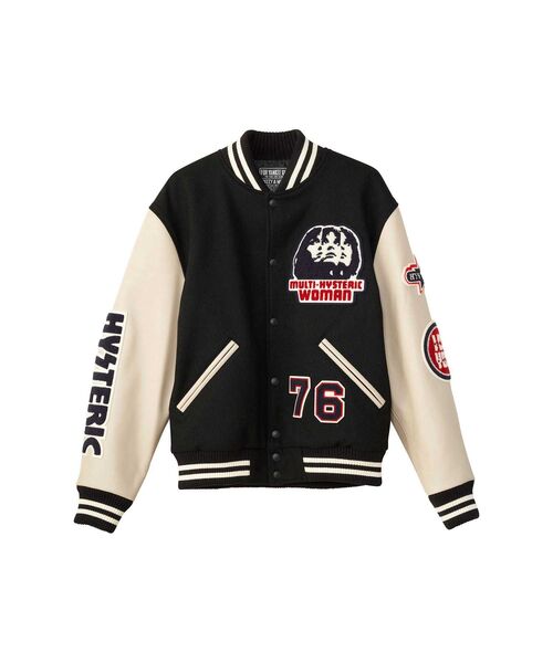 HYSTERIC GLAMOUR（ヒステリックグラマー） スタジャン SPEAK NO EVIL