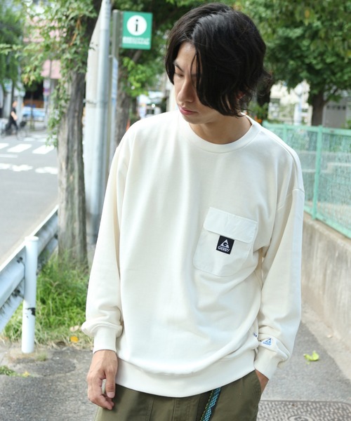 GERRY（ジェリー） スウェットカットソー M ホワイト メンズ