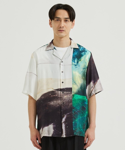 TAG（PORTER） シャツ ブラウス 「TAAKK/ターク」SILK OPEN COLLAR
