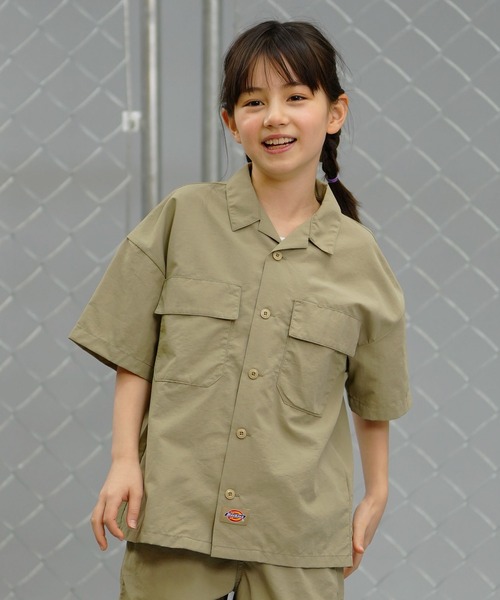 Dickies（ディッキーズ） ブラウス シャツ キッズ 半袖シャツ MUJI