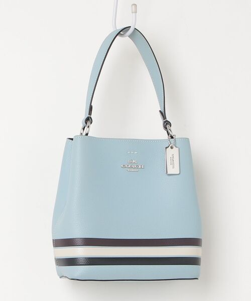 COACH（コーチ） ハンドバッグ - ブルー レディース : ZOZOTOWN Yahoo
