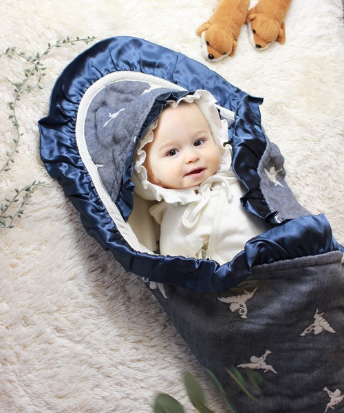 SweetMommy（スウィートマミー） おくるみ 6重ガーゼフリルおくるみ