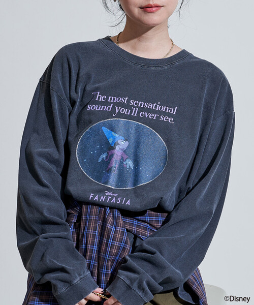 FREAK'S STORE（フリークスストア） tシャツ 「DISNEY FANTASIA」 箔