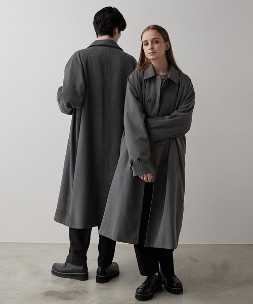 CLEL（クレイル） ステンカラーコート コート 「CLEL」TR Loose