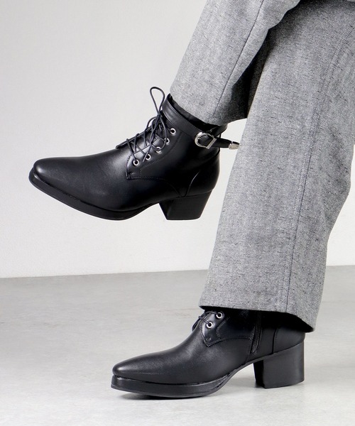 LOVEHUNTER（ラブハンター） ブーツ ヒールブーツ ダブルジップブーツ