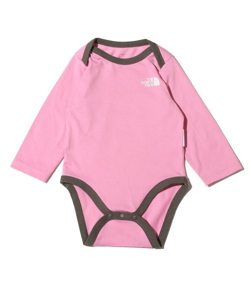 THE THE NORTH FACE ピンクロンパース 90 NORTH FACE ベビー用