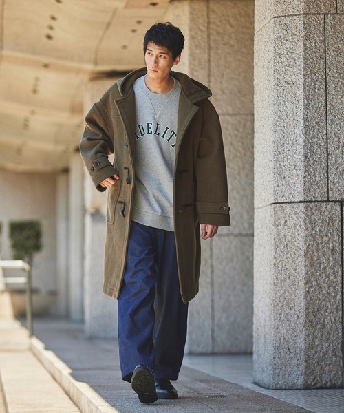 FIDELITY（フェデリティー） ダッフルコート コート LOOSE DUFFLE COAT