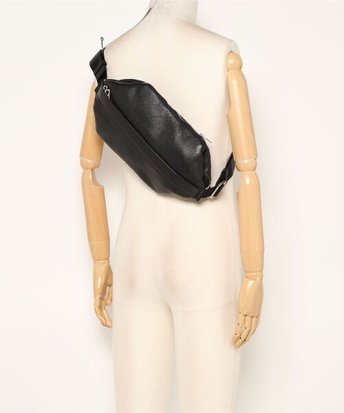 SEEKER（シーカー） ウエストポーチ 「SHRINK」シュリンクレザー