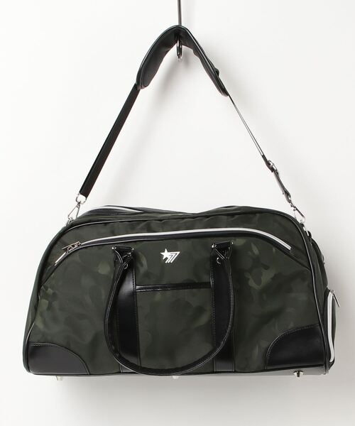 STELLA77GOLF ボストンバッグ カモフラ柄ボストンBAG メンズ