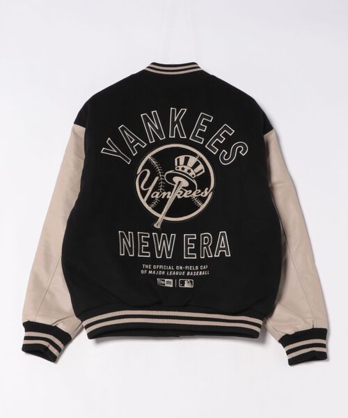 NEW ERA（ニューエラ） スタジャン AP MLB PATCHE BLK JP ジャケット