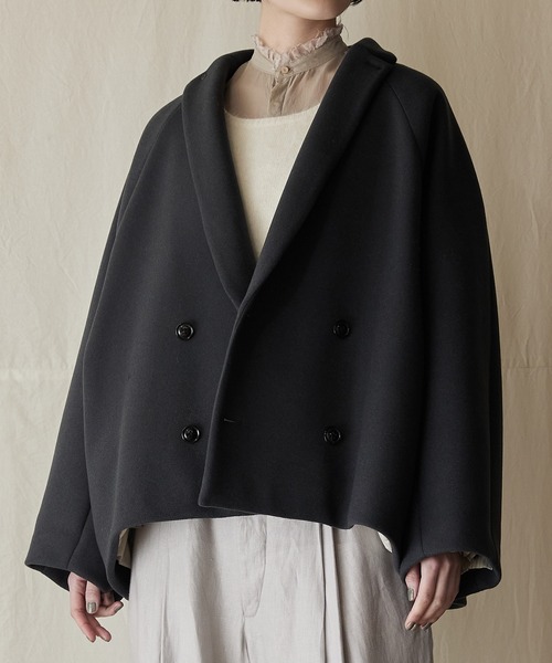 suzuki takayuki（スズキタカユキ） ピーコート pコート short coat