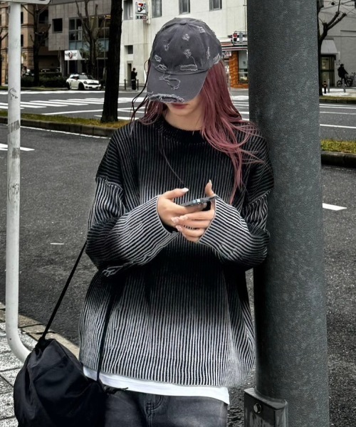 Chikashitsu+（チカシツプラス） セーター ニット 「Chikashitsu +