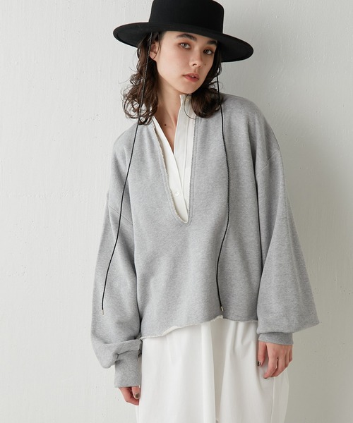 Whim Gazette（ウィム ガゼット） トレーナー スウェット スウェットV