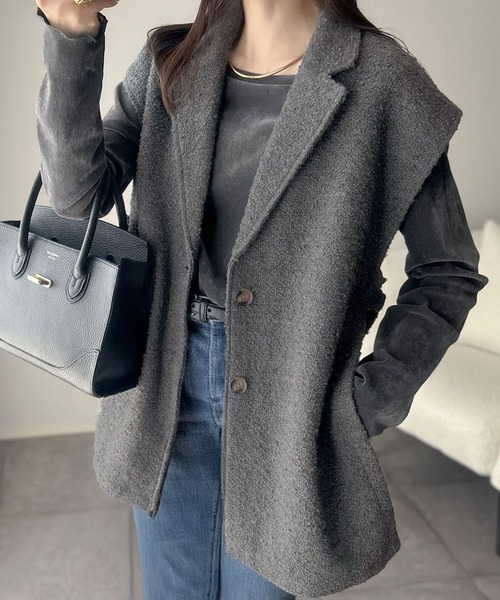 classicalelf（クラシカルエルフ） ベスト ジレ シンプルで洗練された