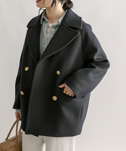 RIVE DROITE（リヴドロワ） コート ピーコート レディース ラグランP