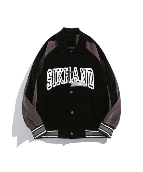 値下げ可能 BOURBON HOUSE ベロアスタジャン00s 刺繍 ✨shoot one 希少