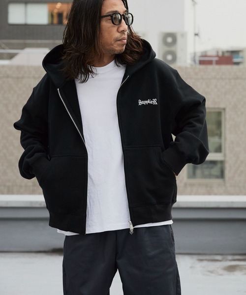 SUPPLIER（サプライヤー） パーカー Cross Zip Hoodie V2 ライン
