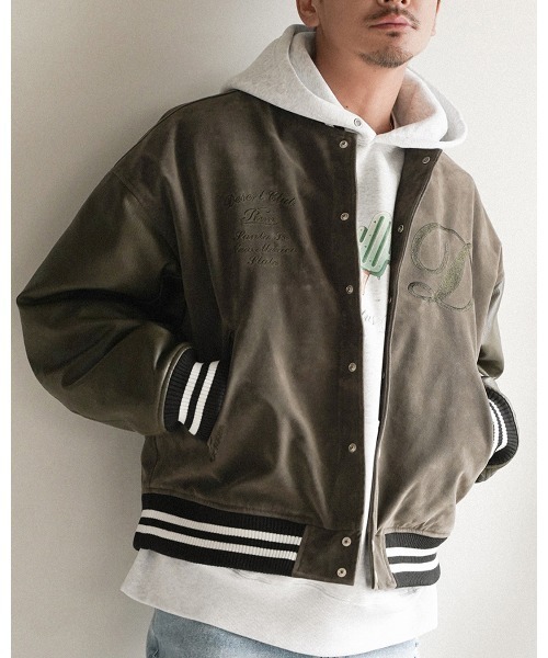 Re:room（リルーム） スタジャン デザート クラブ スエード スタジアム