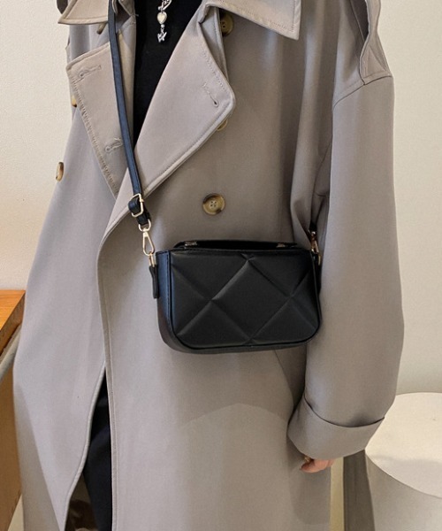ショルダーバッグ バッグ キルティングミニショルダーバッグ