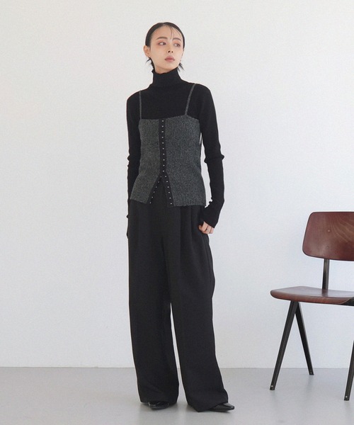 LIAN（リアン） アンサンブル ホックビスチェセットニット : ZOZOTOWN