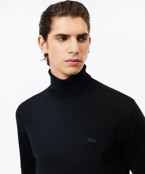 LACOSTE（ラコステ） セーター ニット メリノウールタートルネック