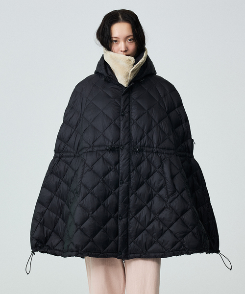 TAION（タイオン） ブルゾン アウター 「TAION / タイオン」ポンチョ型