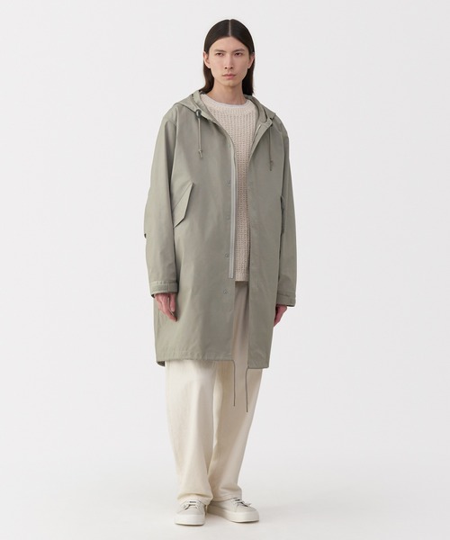 MUJI Labo モッズコート コート 「MUJI Labo」紳士 ライナー付きモッズ