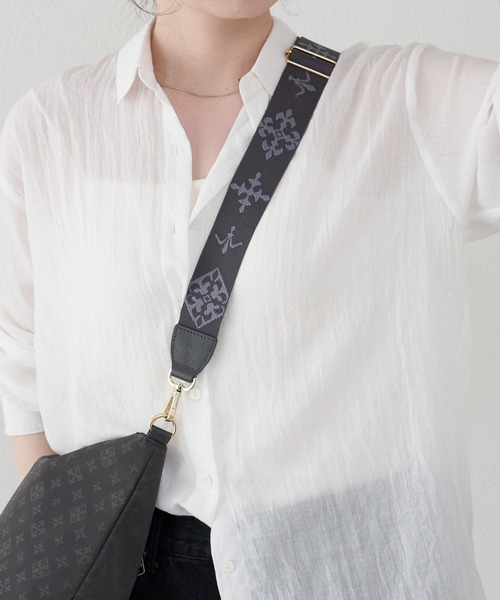 russet（ラシット） ベルト アレンジショルダーベルト「Monogram」(CE