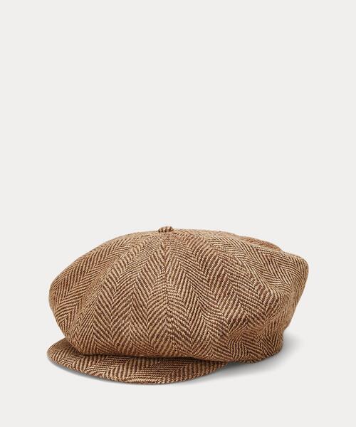 POLO RALPH LAUREN（ポロ・ラルフローレン） 帽子 キャスケット リネン