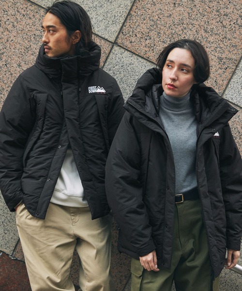 FIRST DOWN（ファーストダウン） ダウンジャケット ダウン パネル