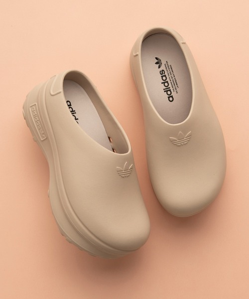 国内正規品 アディフォームadidasスタンスミス厚底ミュール 26.5