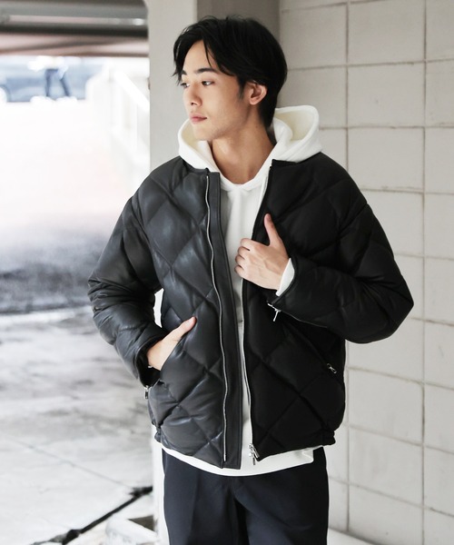 JACKROSE（ジャックローズ） ダウンジャケット ダウン JE LAMB NAKED