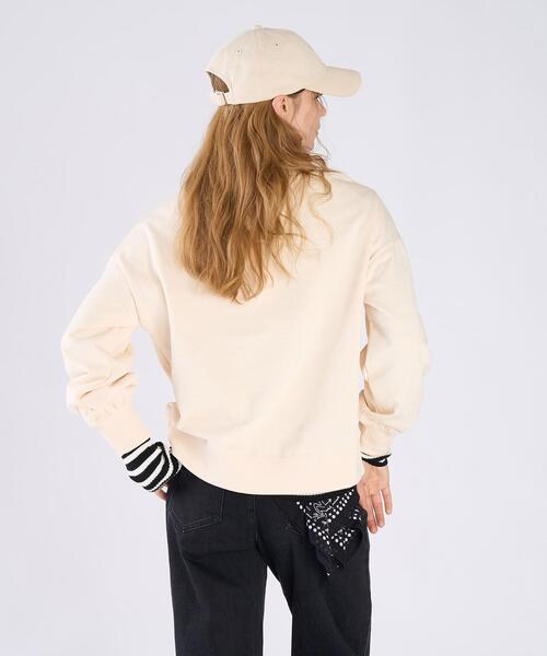 To b. by agnes トレーナー スウェット WEB限定 ロゴ コットン