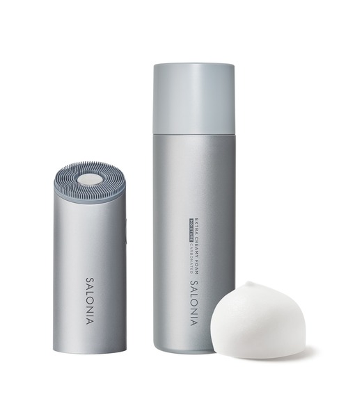SALONIA（サロニア） イオンフェイシャルブラシ エクストラクリーミー