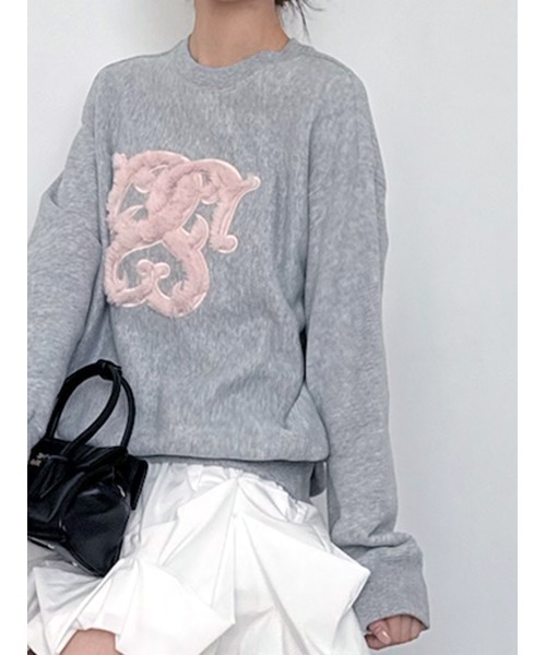 SNIDEL（スナイデル） トレーナー スウェット 「WEB限定/ボア