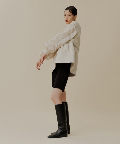 ADAM ET ROPE'（アダムエロペ） ブーツ 「撥水」インヒールロング