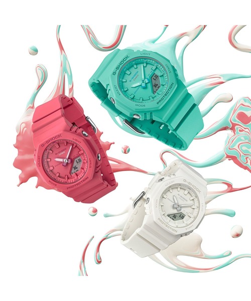 G-SHOCK 「G-SHOCK」 デジタル腕時計 FREE ピンク レディース