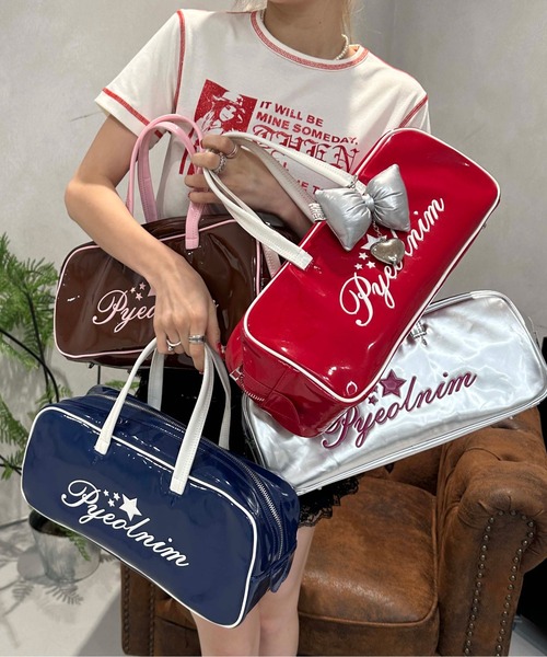 sedacle girl（セダクルガール） ボストンバッグ エナメルボストン