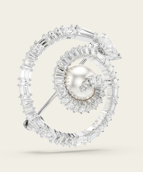 SWAROVSKI（スワロフスキー） ブローチ 「公式」「スワロフスキー