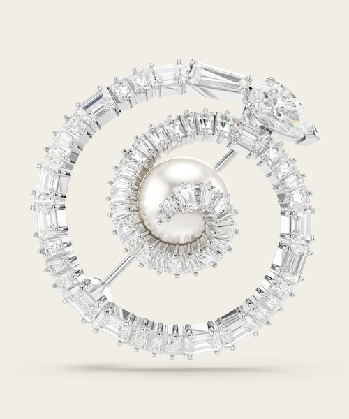 SWAROVSKI（スワロフスキー） ブローチ 「公式」「スワロフスキー