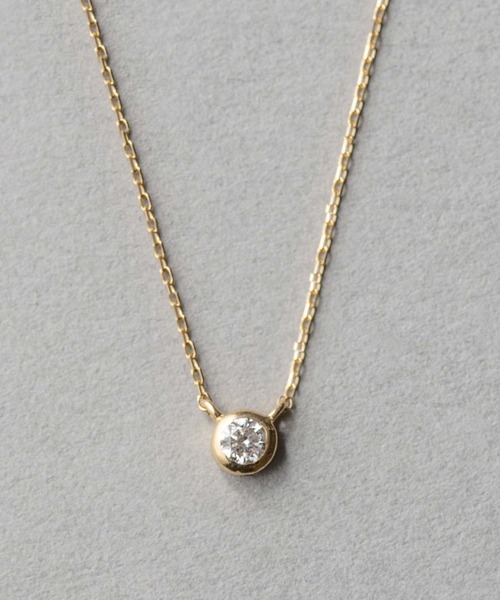 ete（エテ） ネックレス K18 ダイヤモンド ネックレス「ブライト