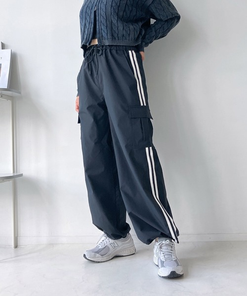 AS KNOW AS（アズノゥアズ） カーゴパンツ タック ミリタリーカーゴ